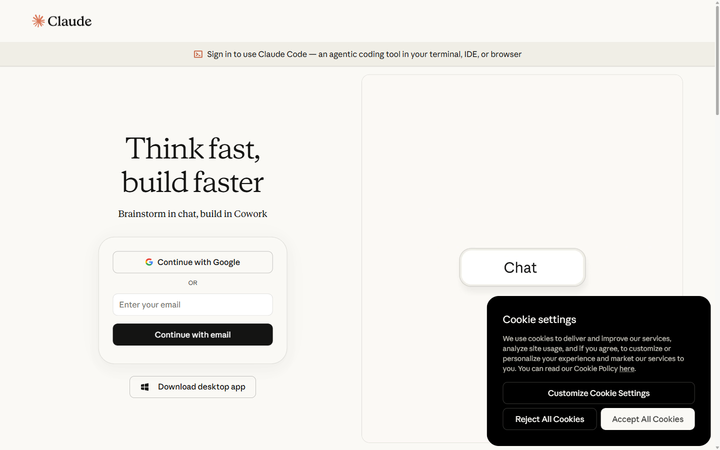 Claude Code product page — CLI and VS Code extension