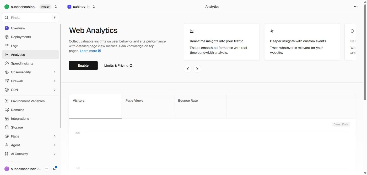 Web Analytics