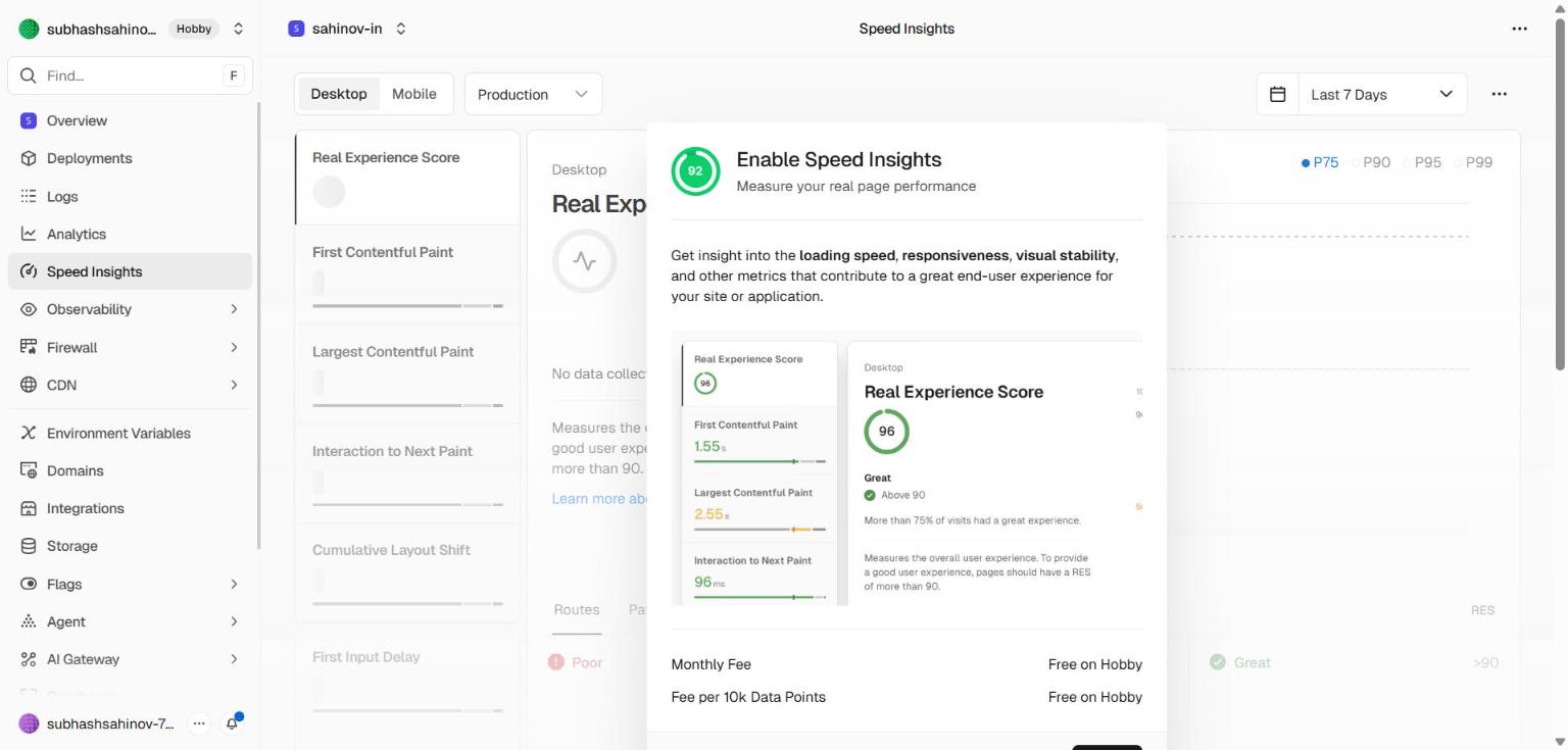 Speed Insights