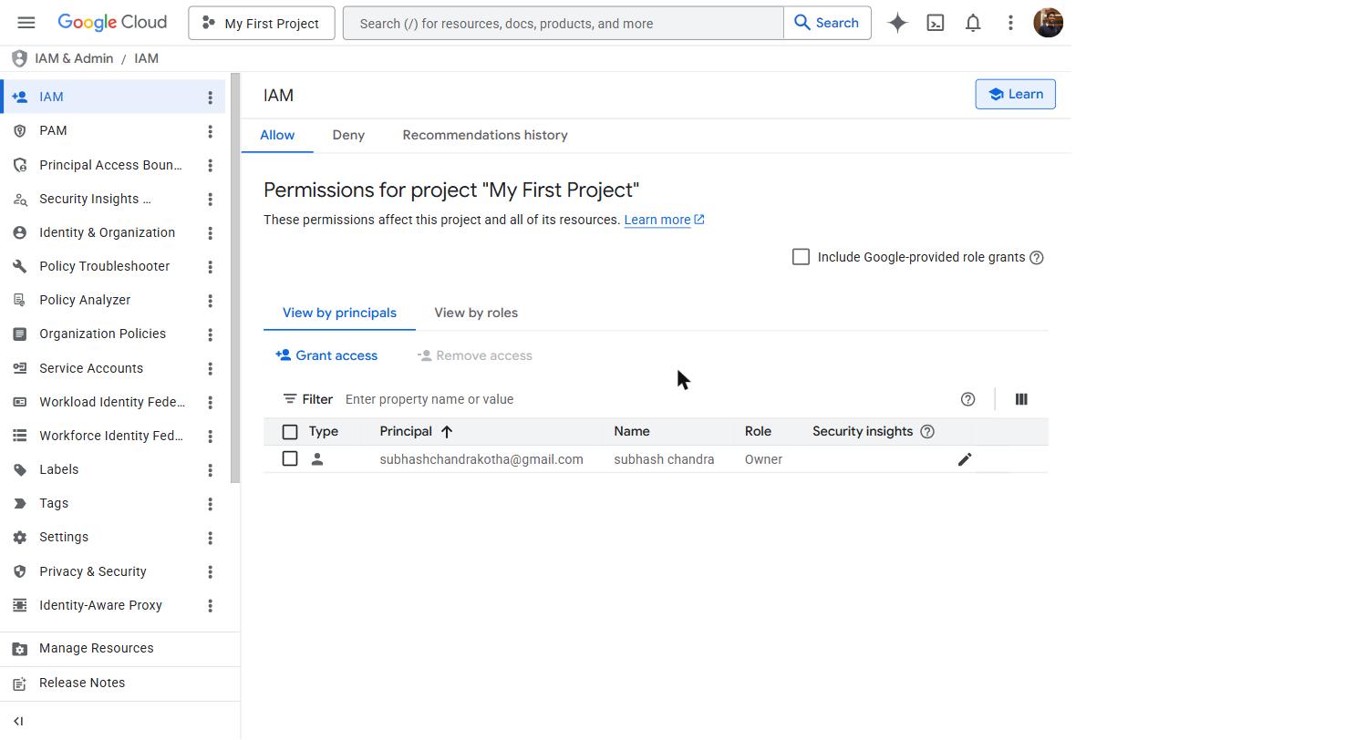 Google Cloud IAM