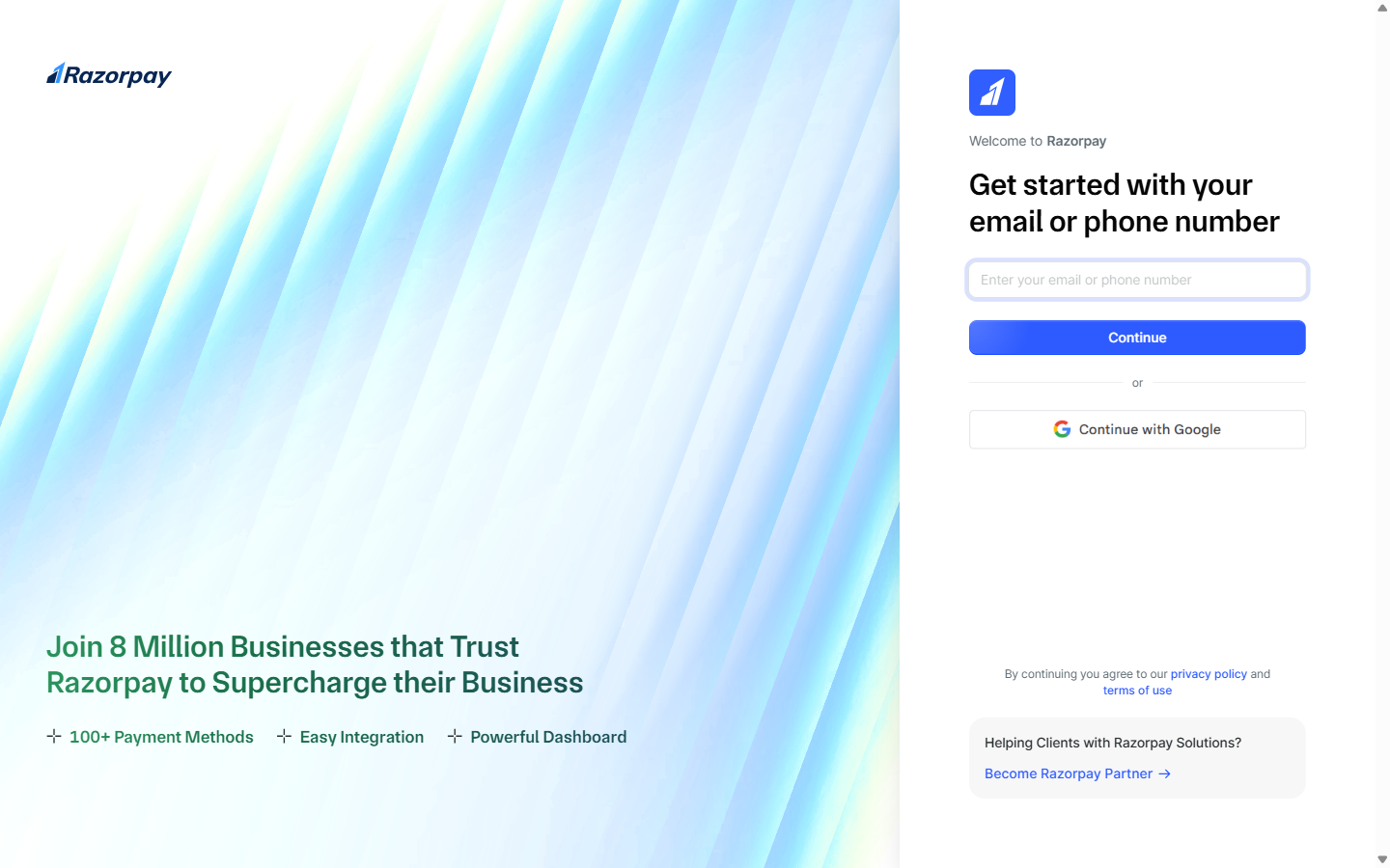 Razorpay Subscriptions page