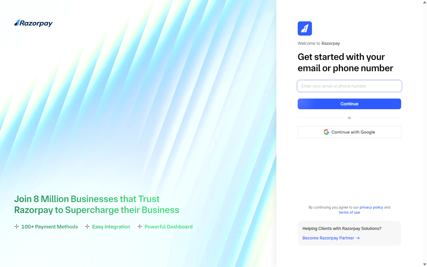 Razorpay Branding / Checkout customization page